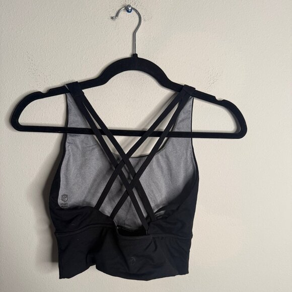 Primitive Women's Black Workout‎ Strappy Sports Bra - Size M Medium - Picture 3 of 5